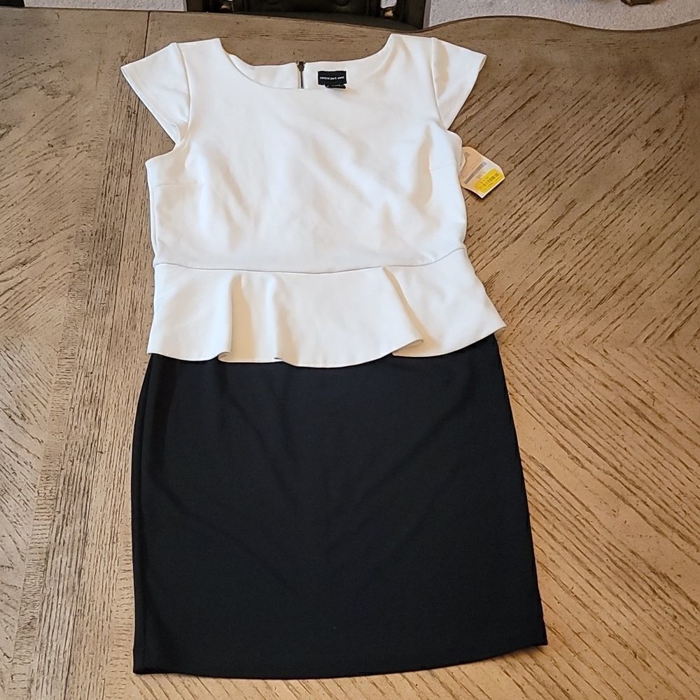 Black and White Mid length dress by Central Park